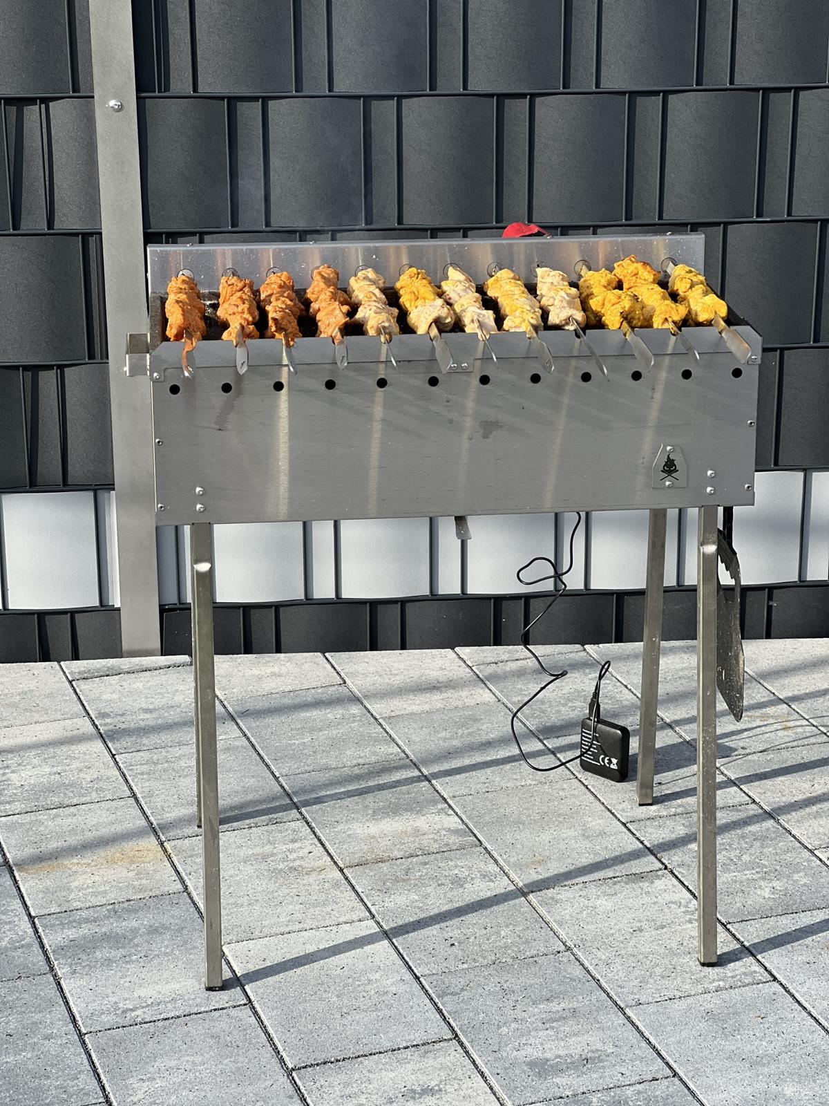 Automatischer Drehspießaufsatz mit Powerbank für M1 Mangal by Aganjok VERSAND ab 10.02.2026 - Image 3