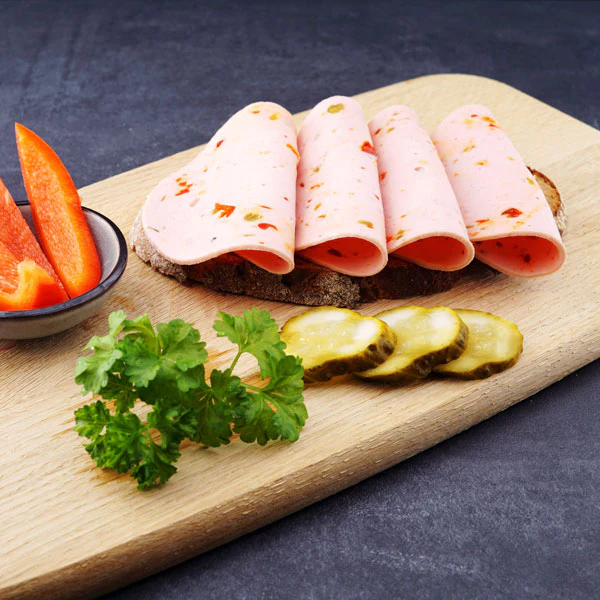 Geflügel Mortadella mit Paprika – Würzig & Fein | mySchaschlik