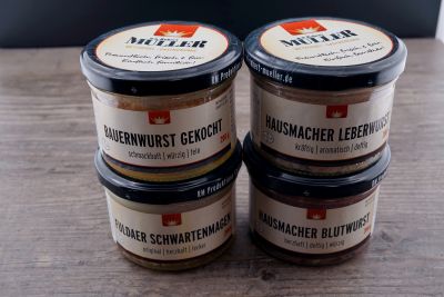Hausmacher Wurst-Sortiment im Glas – 4 Sorten | mySchaschlik