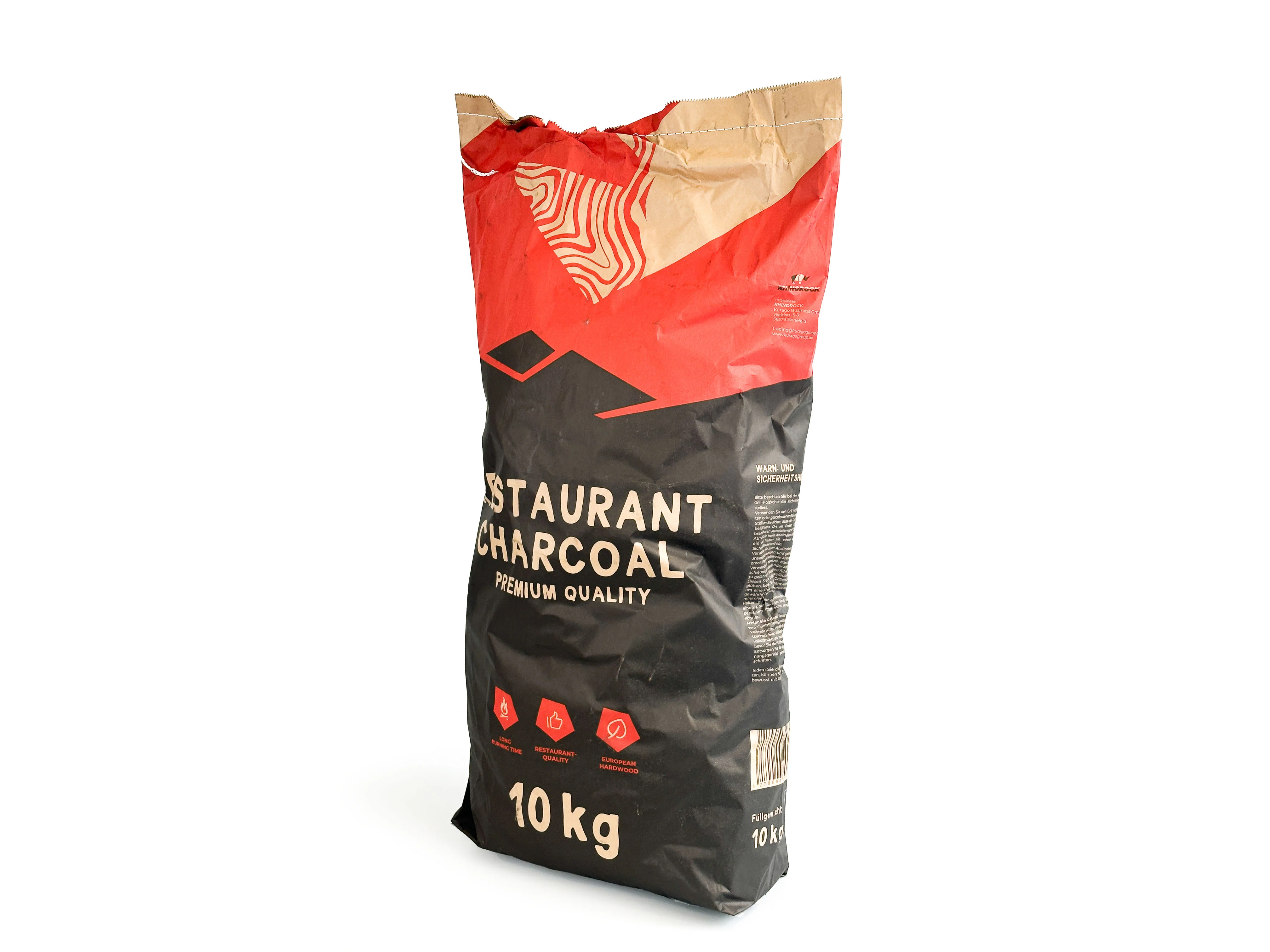 Grill-Holzkohle Buche FSC – Restaurantqualität | RHINOROCK