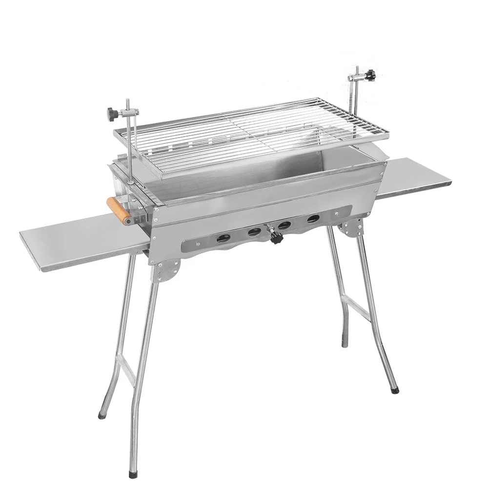 Mangal Grill Ideal – Profi Schaschlikgrill aus Edelstahl, höhenverstellbar - Image 4