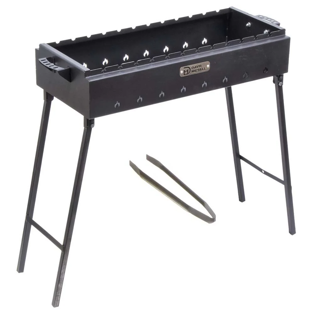 Mangalgrill 90 cm mit klappbaren Beinen – robust & mobil | Aganjok