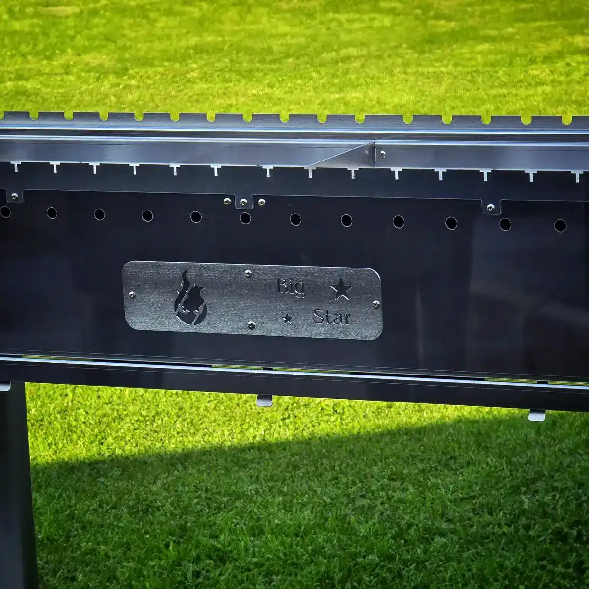 Mangalgrill BIG STAR aus Edelstahl mit 22 Schaschlikspießen | Aganjok - Image 2