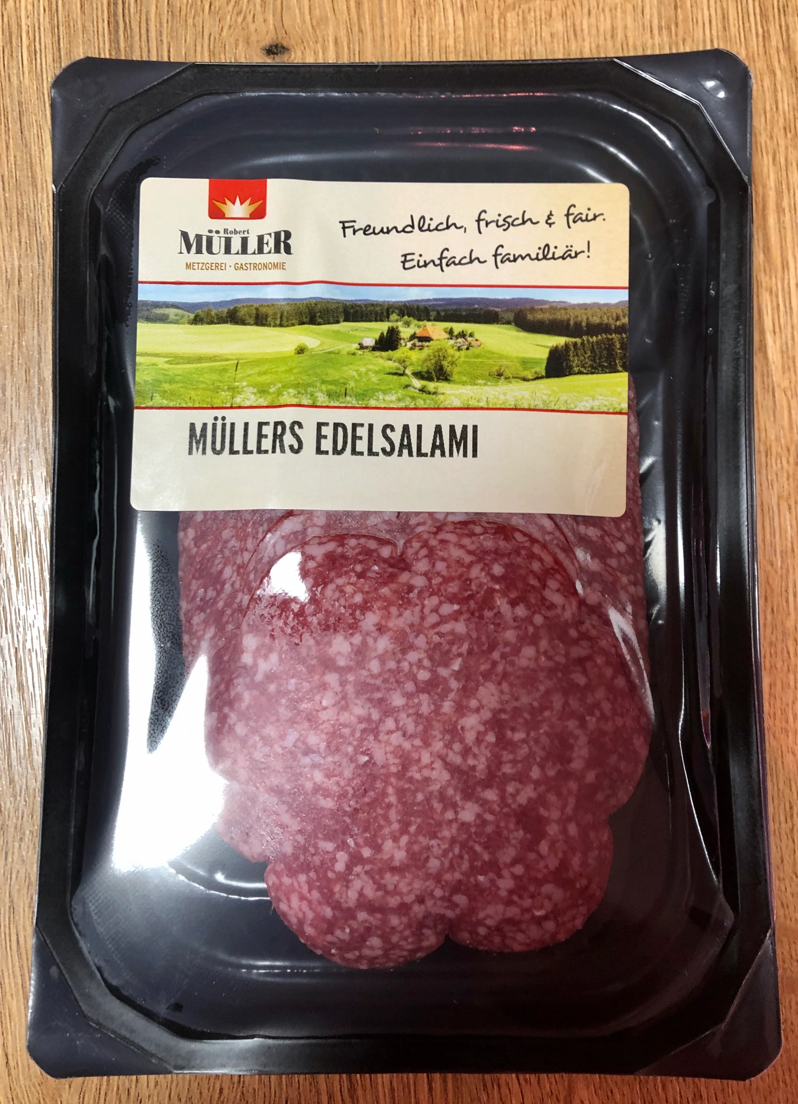 Müllers Edelsalami Aufschnitt gereift & geräuchert | mySchaschlik
