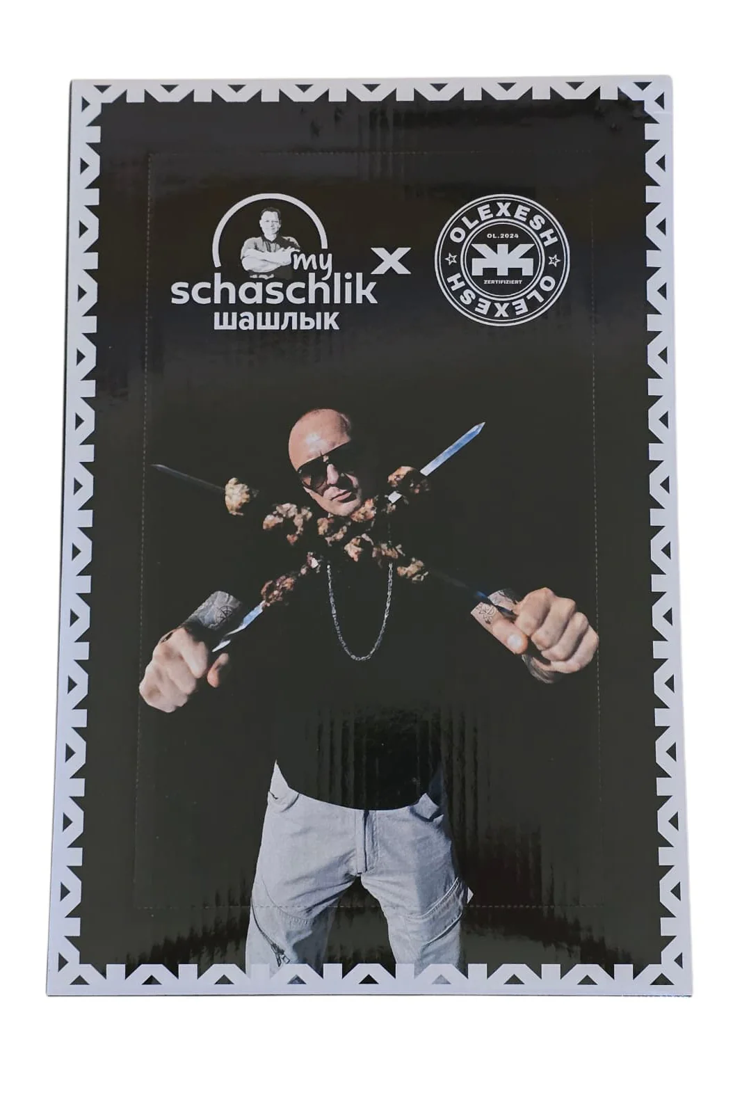 „mySchaschlik × Olexesh“ Einweggrill
