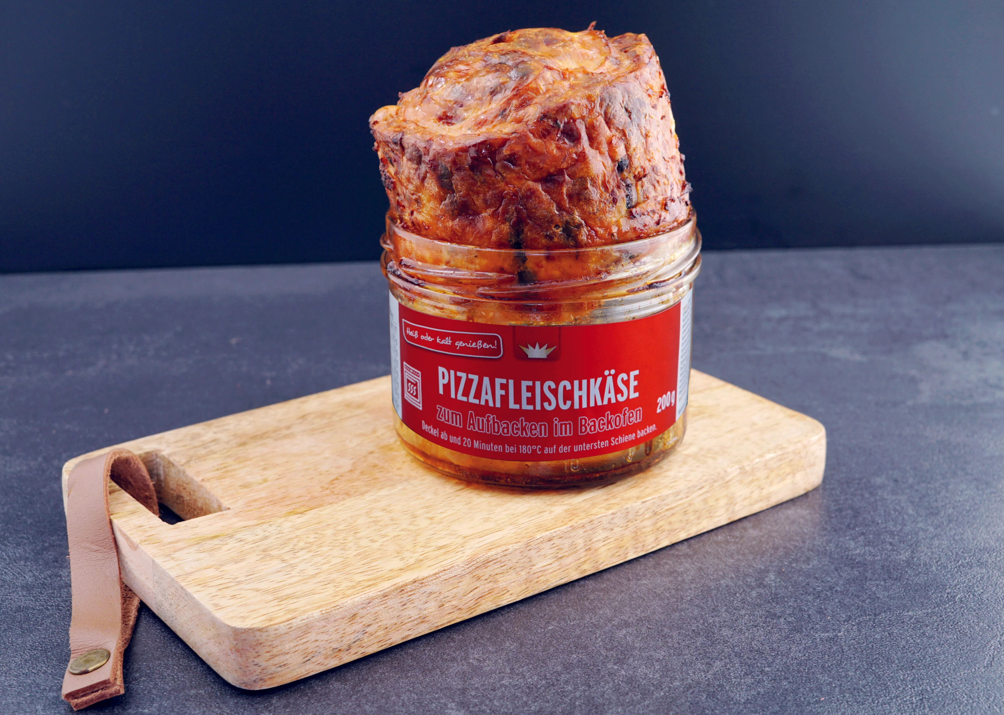 Pizzafleischkäse im Glas – herzhafter Genuss mit Käse & Salami | mySchaschlik