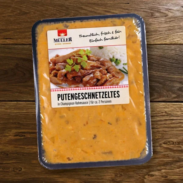 Putengeschnetzeltes in Champignon-Rahmsauce | mySchaschlik - Image 2