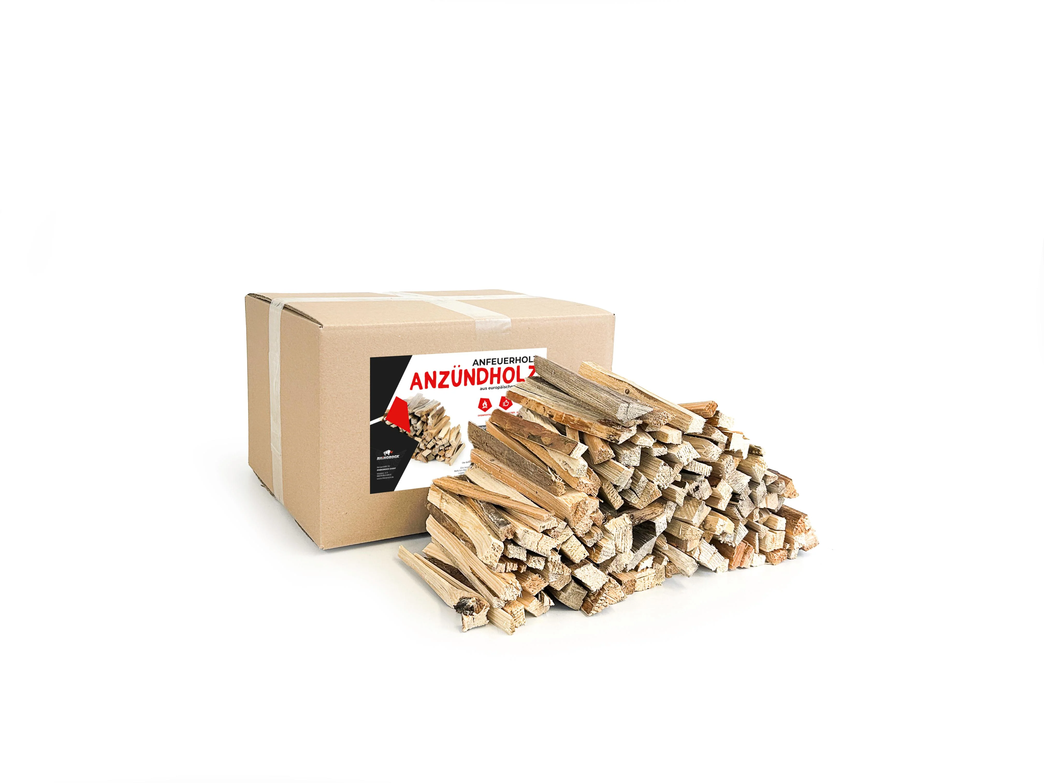 Anzündholz aus Nadelholz – 8 kg | RHINOROCK - Image 3