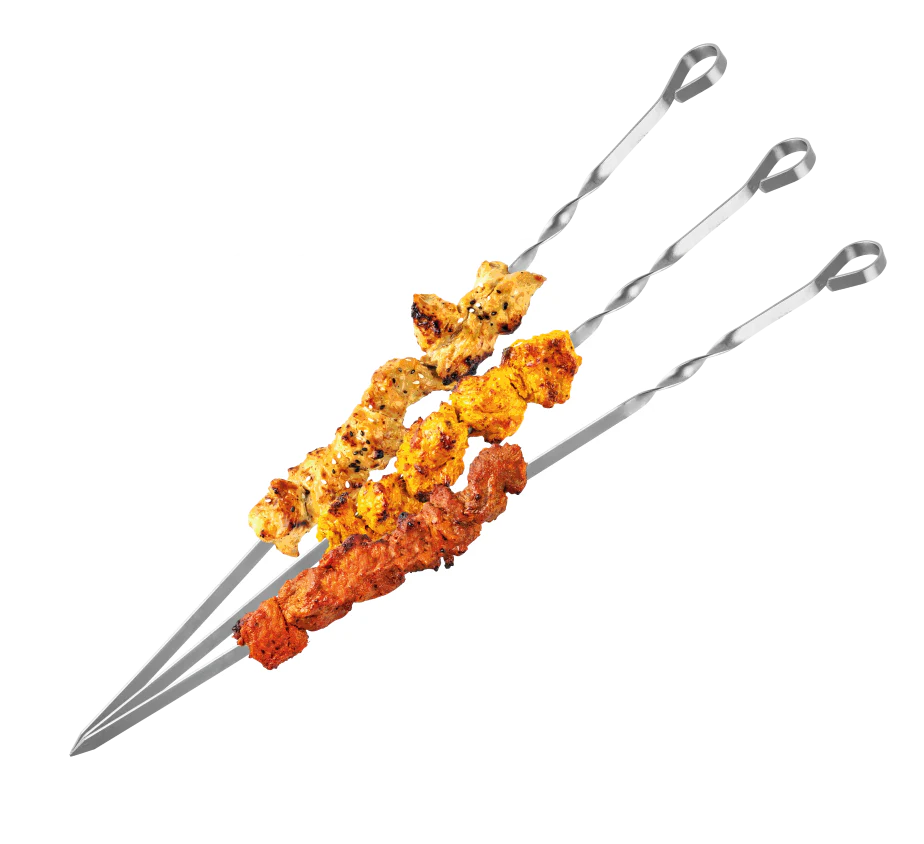 Feinkost-Box – exotisch mariniertes Schaschlik von Schwein & Hähnchen | mySchaschlik