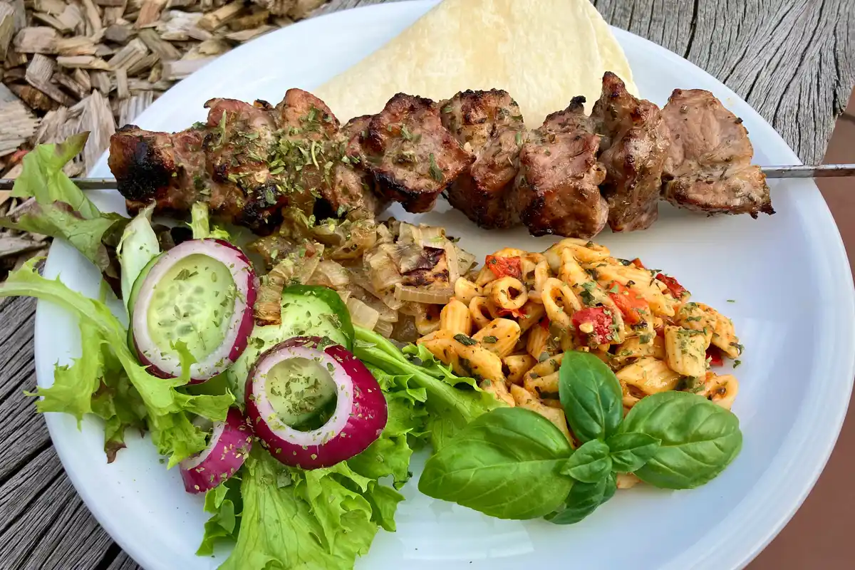 Schweine-Schaschlik Erste Sahne – Rezept von Andrej Eckert | mySchaschlik