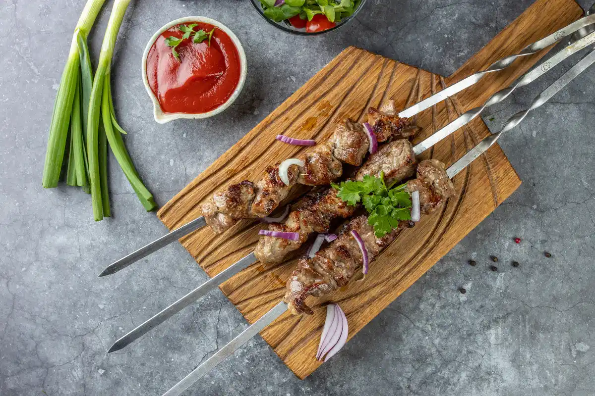 Schweine-Schaschlik Original - Mayonnaise Zwiebel Kräuter Marinade | mySchaschlik - Image 3