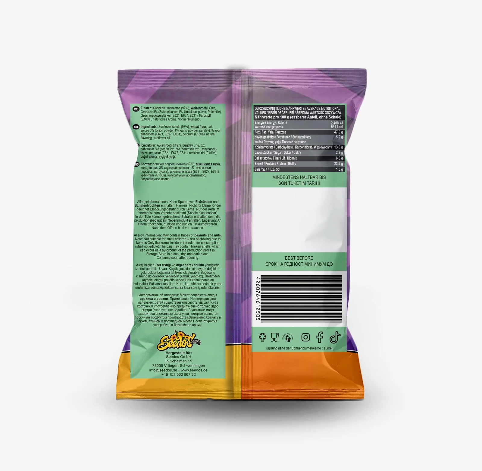 Seedos – Sour Cream and Onion - Image 2