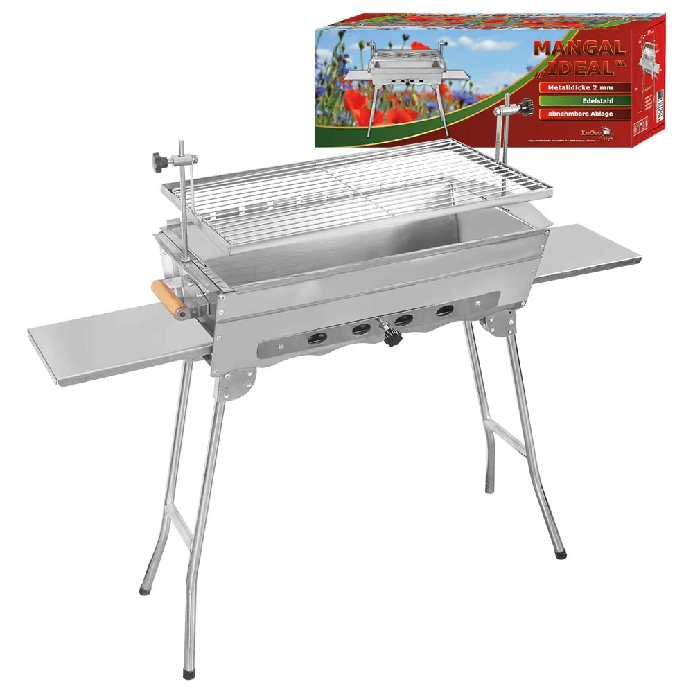 SET: Mangal Grill "Ideal" + Mehrfacher Drehspieß „Sesam II" - Image 3